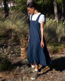 Chantel May Linen Dress - Indigo