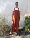 Unity May Linen Jumpsuit - Paprika